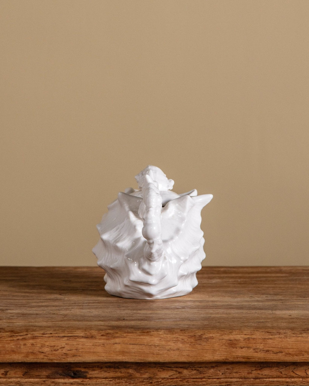 Ceramic Teapot with Seashell Design