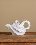 Ceramic Teapot with Seashell Design